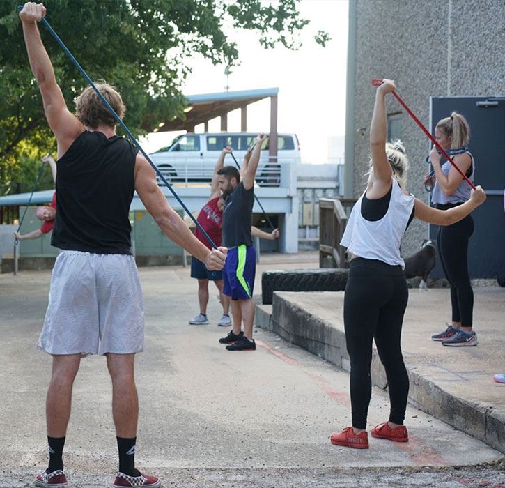 The Brick Gym Boot Camp Class